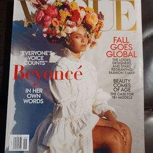 Vogue magazine, Beyonce, Sept 2018